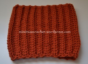 cuello o braga punto elastico