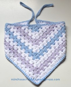 Bandana picos doblados