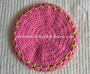 Boina y bufanda flor niña 010