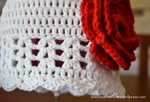 Gorrito zoe con flor 003