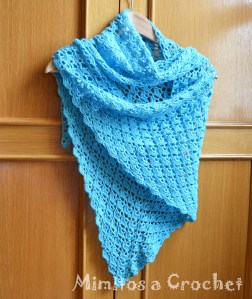 Chal Conchas Turquesa 022